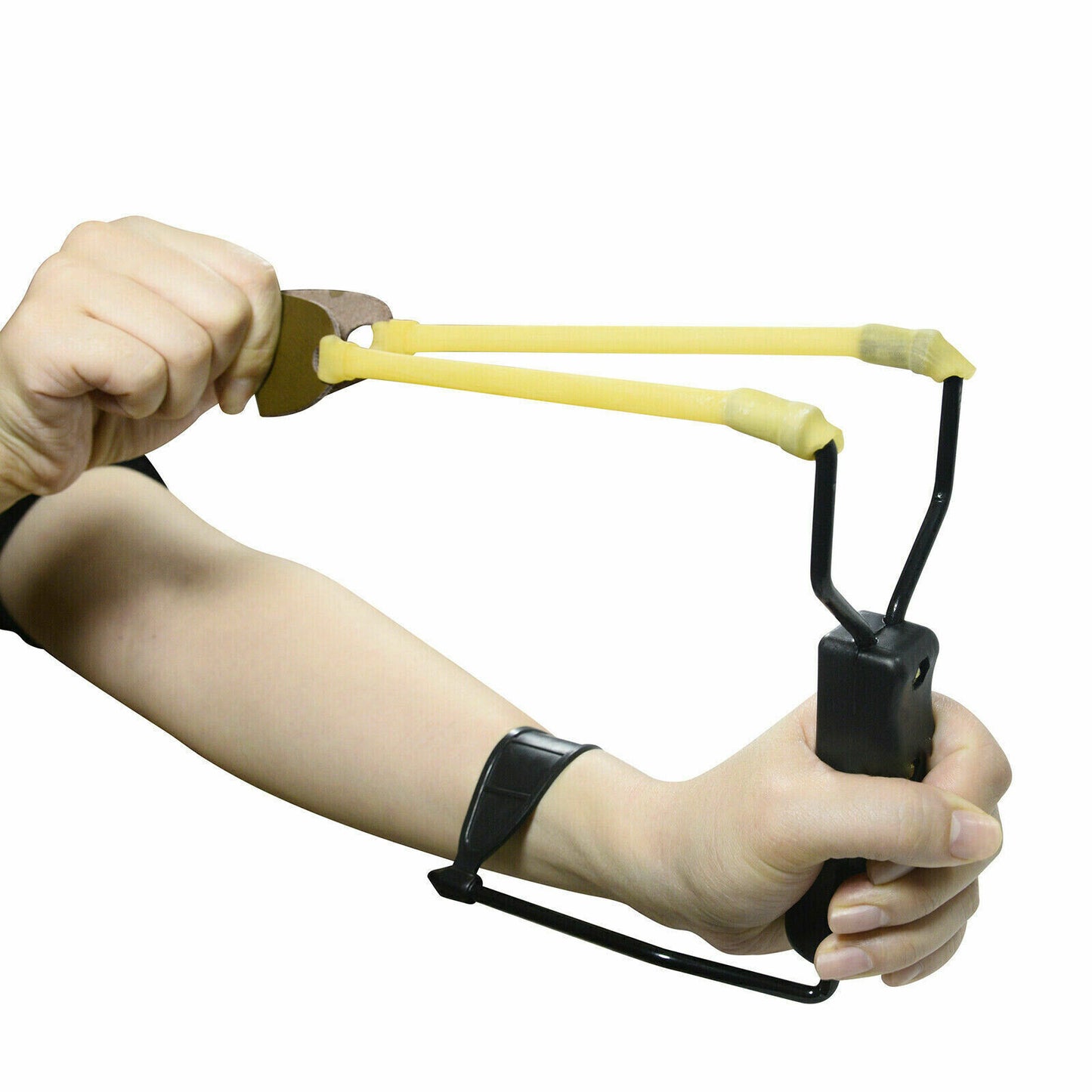 Compact Folding Slingshot Catapult For Hunting Outdoor Sport Games