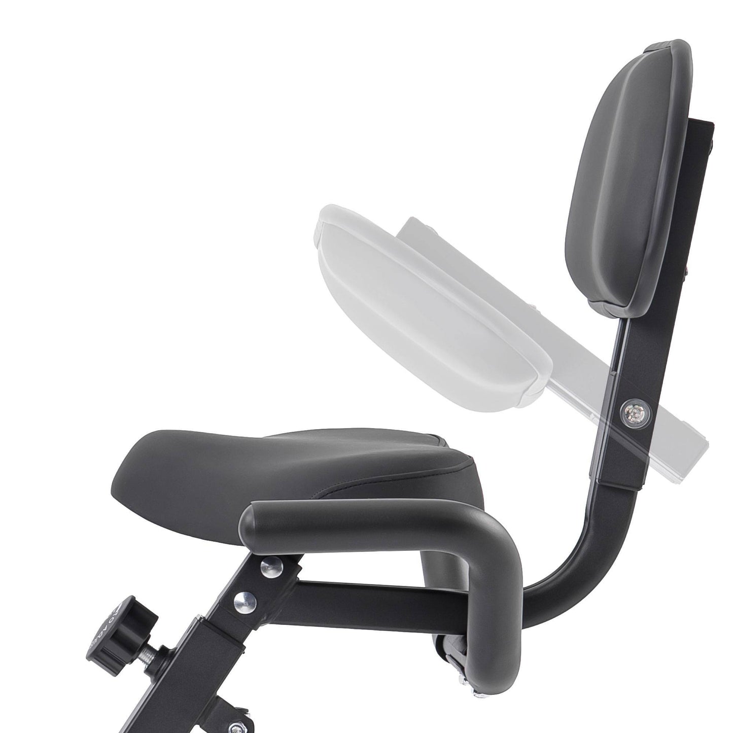 Folding Exercise Bike,Fitness Upright Recumbent X-Bike Adjustable Resistance
